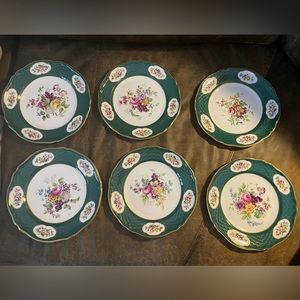 Set of 6 Spode China Plates - Bone China from England